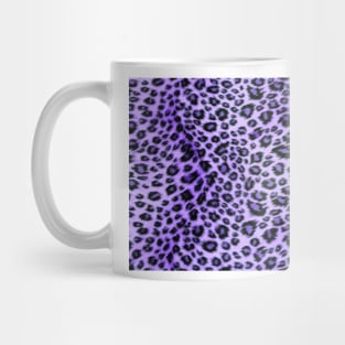 Purple Leopard Print Mug